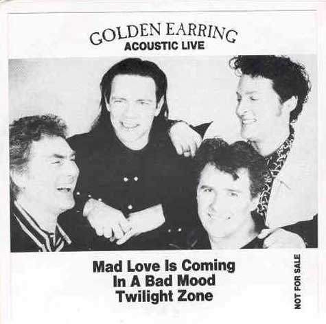 Golden Earring Acoustic Live 3 track Canada promo cdsingle 1991